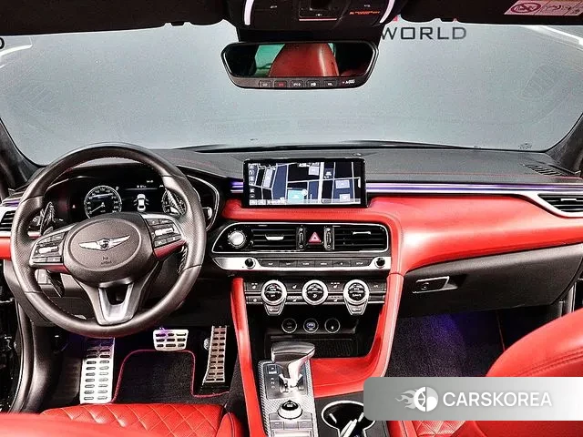 Genesis The New G70 2022 Черный из Кореи, фото 2