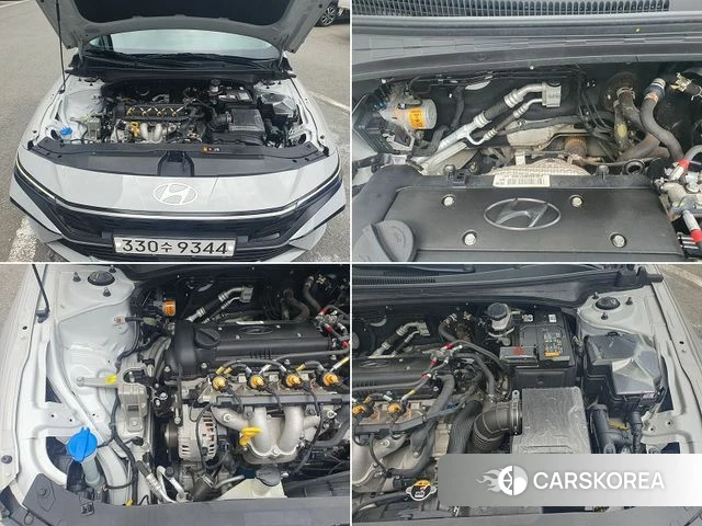 Hyundai The New Avante (CN7) 2024 Серебристо-серый из Кореи, фото 2