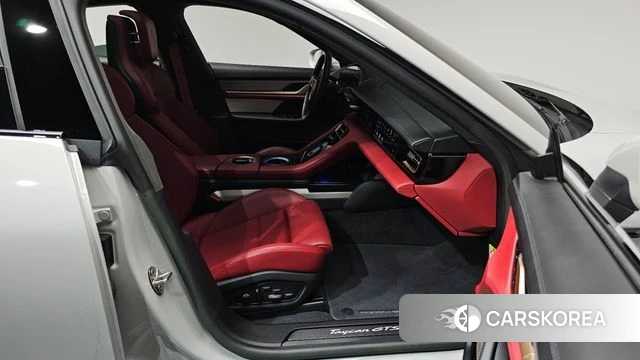 Porsche Taycan 2023 Серебристо-серый из Кореи, фото 2