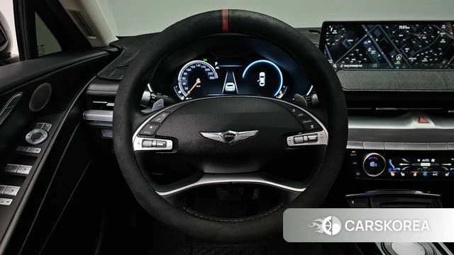 Genesis G80 (RG3) 2021 Черный из Кореи, фото 2