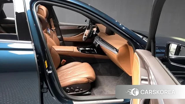 Genesis G80 (RG3) 2021 Синий нефрит из Кореи, фото 2