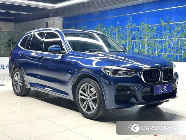 BMW X3 2021 Синий из Китая, фото 2