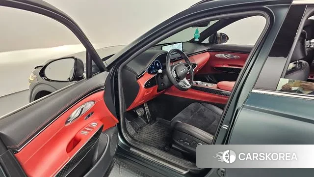 Genesis GV70 2021 Темно-зеленый из Кореи, фото 2