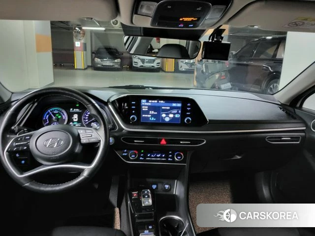 Hyundai Sonata Hybrid (DN8) 2021 Белый из Кореи, фото 2