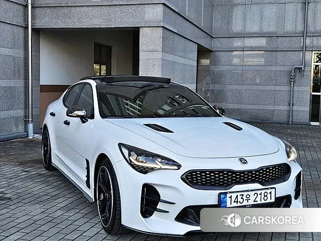 Kia Stinger 2018 Белый из Кореи, фото 2