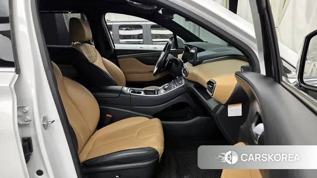 Hyundai The New Santa Fe 2021 Белый из Кореи, фото 2