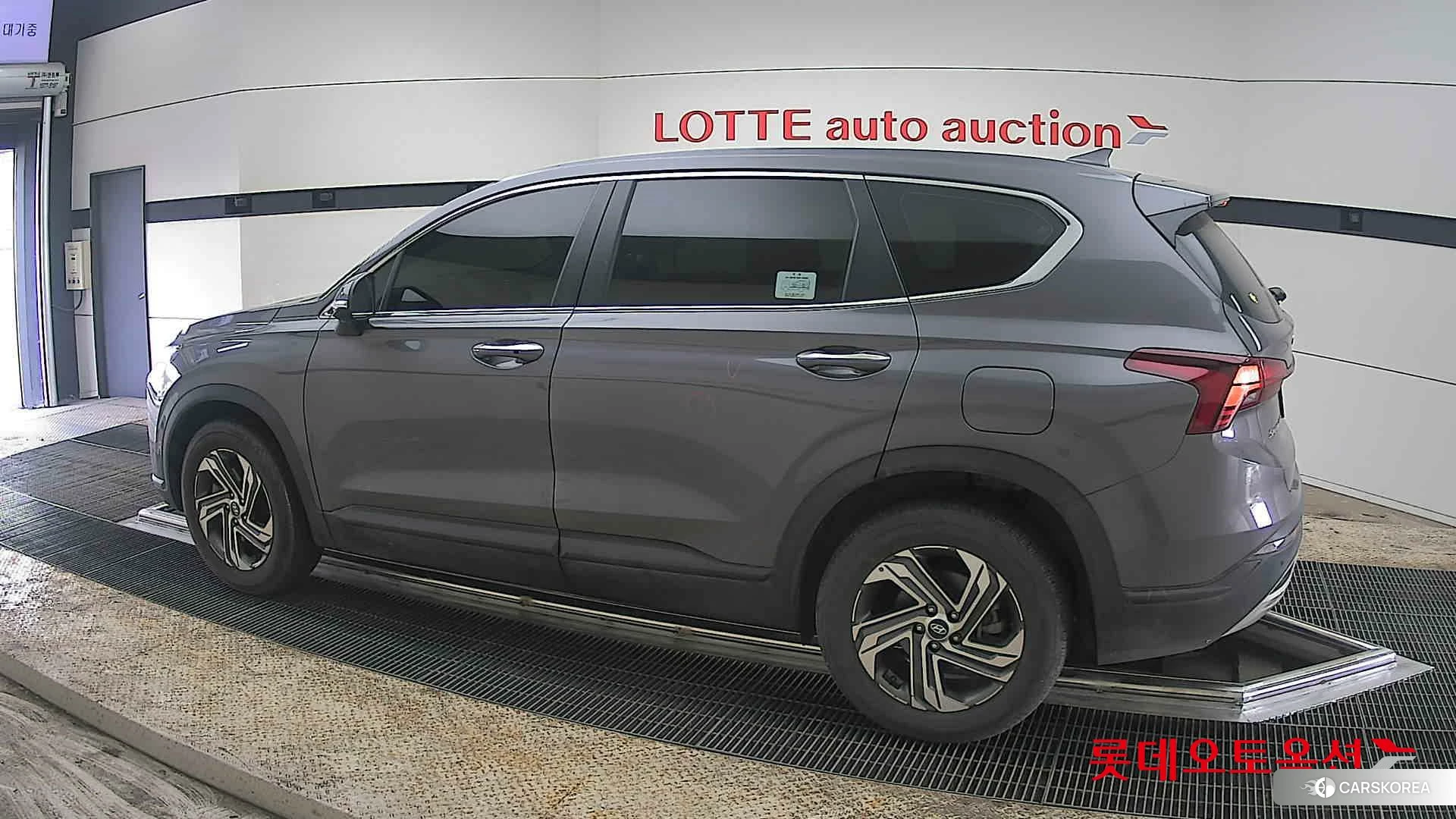 Hyundai Santa Fe 2022 Magnetic Grey Metallic из Кореи, фото 2