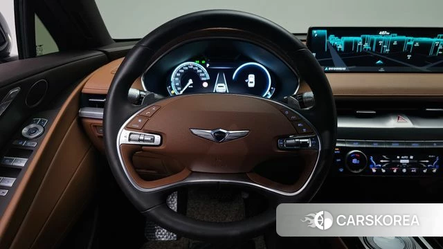 Genesis G80 (RG3) 2021 Синий из Кореи, фото 2