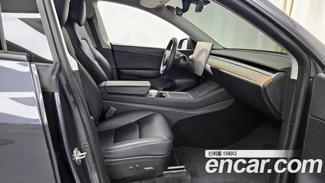 Tesla Model Y 2021 Серый из Кореи, фото 2