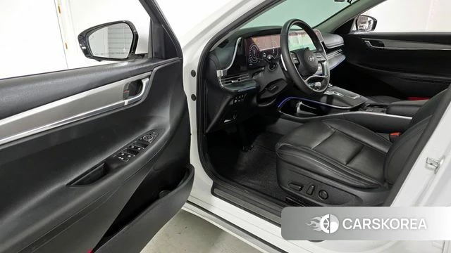 Hyundai The New Grandeur IG Hybrid 2021 Белый из Кореи, фото 2