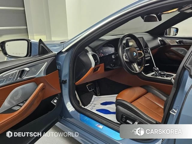 BMW 8 Series (G15) 2020 Небесно-голубой из Кореи, фото 2