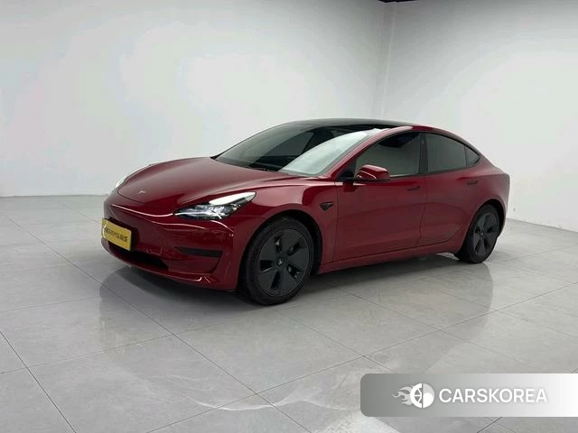 Tesla Model 3 2021 Красный из Китая, фото 2
