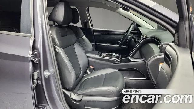 Hyundai Tucson Hybrid (NX4) 2021 Серый из Кореи, фото 2