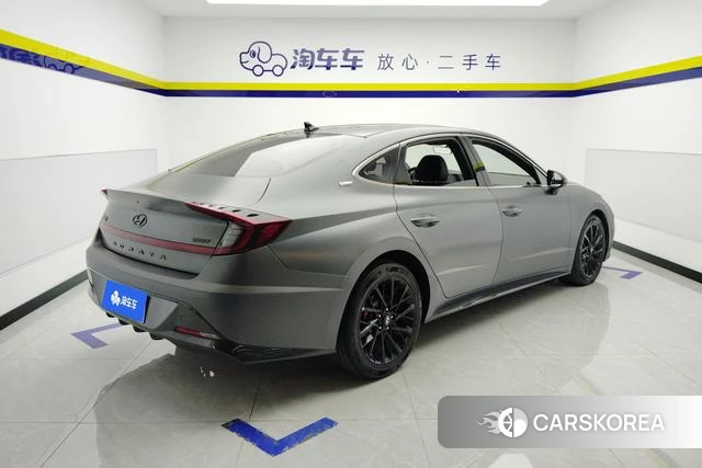 Hyundai Sonata 2023 Темно-серый из Китая, фото 2