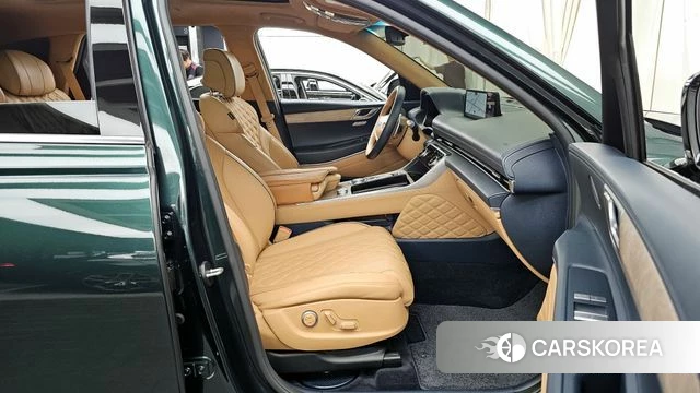 Genesis GV80 2021 Темно-зеленый из Кореи, фото 2