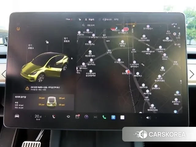 Tesla Model Y 2021 Белый из Кореи, фото 2