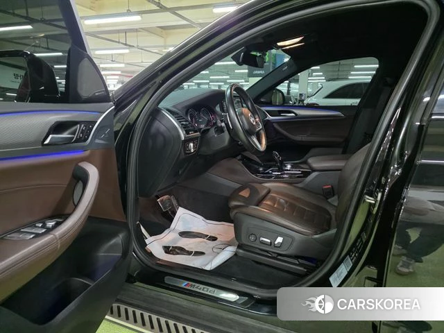 BMW X4 (G02) 2019 Черный из Кореи, фото 2