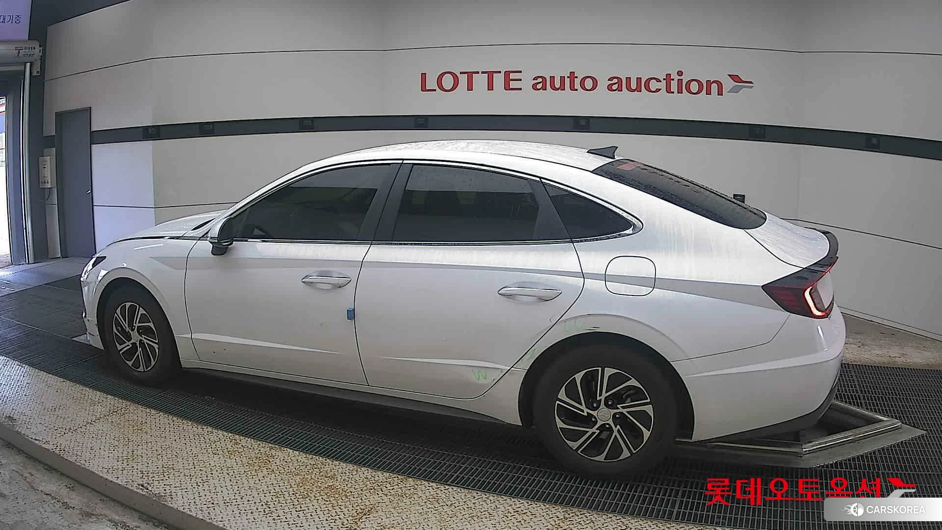 Hyundai Sonata Hybrid 2021 White Cream из Кореи, фото 2