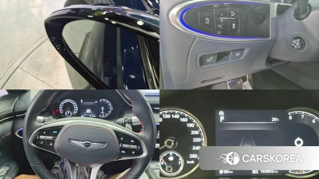Genesis GV70 2021 Синий из Кореи, фото 2