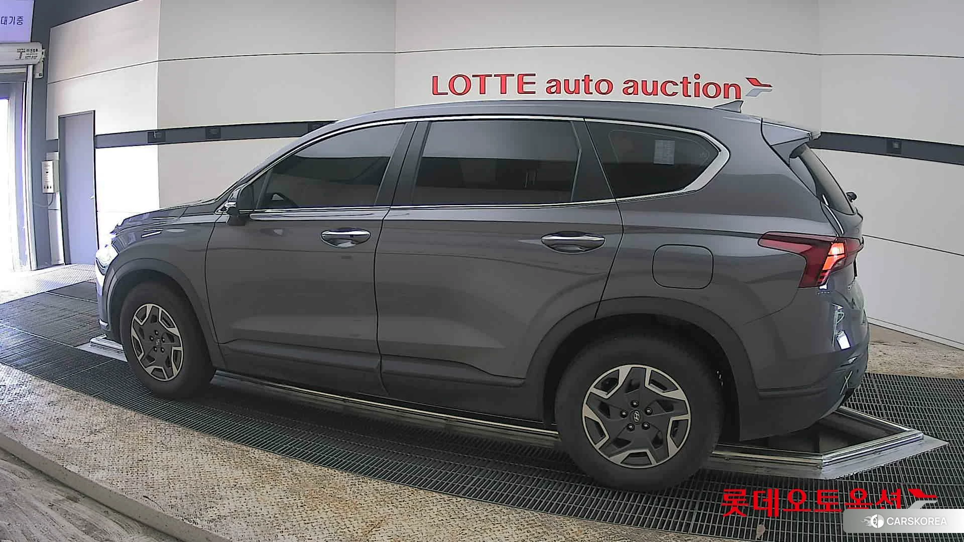 Hyundai Santa Fe Hybrid 2022 Magnetic Grey Metallic из Кореи, фото 2