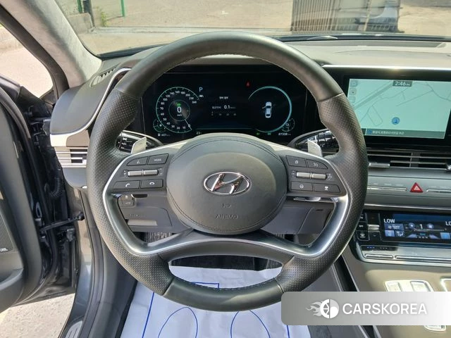 Hyundai The New Grandeur IG Hybrid 2021 Серый из Кореи, фото 2