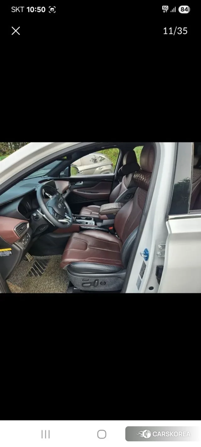 Hyundai Santa Fe TM 2019 Белый из Кореи, фото 2