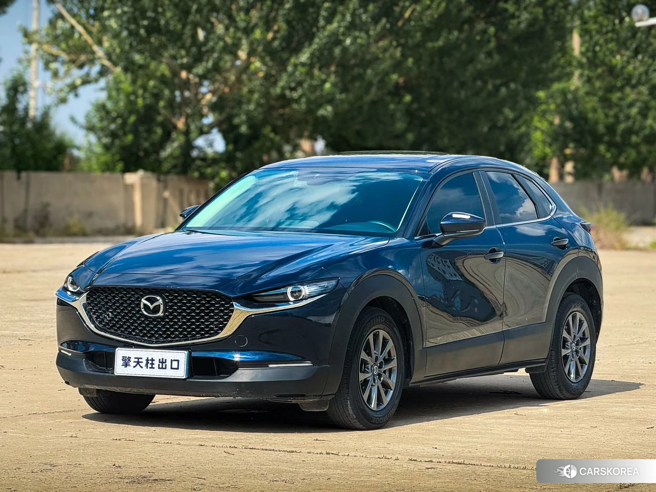 Mazda CX-30 2022 Синий из Китая, фото 2