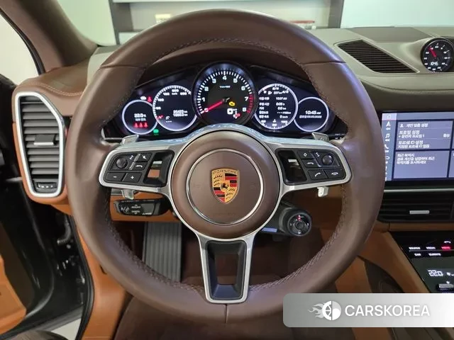 Porsche Cayenne (PO536) 2021 Черный из Кореи, фото 2