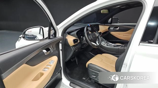 Hyundai The New Santa Fe 2021 Белый из Кореи, фото 2