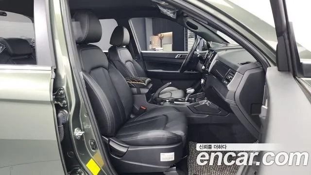 Ssangyong The New Rexton Sports Cannes 2021 Темно-зеленый из Кореи, фото 2