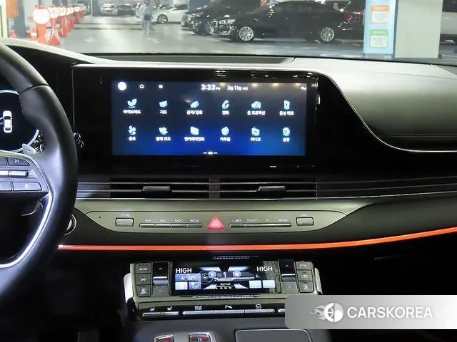 Hyundai The New Grandeur IG Hybrid 2022 Черный из Кореи, фото 2