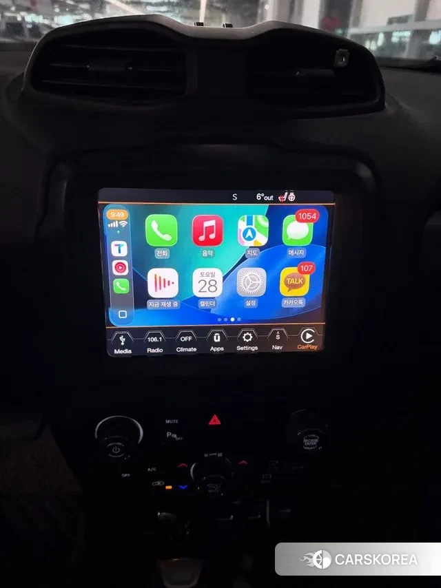 Jeep Renegade 2018 Серый из Кореи, фото 2