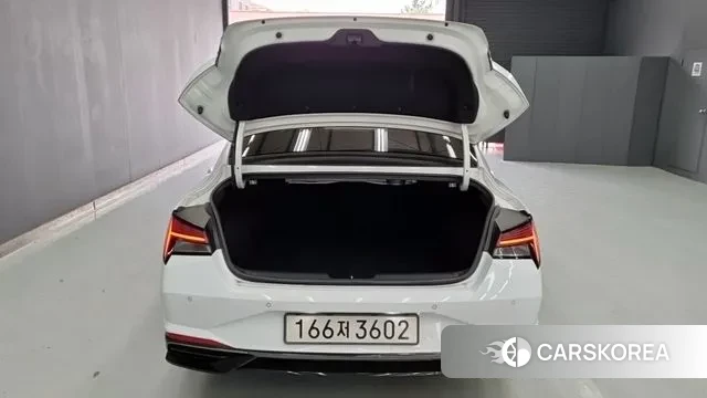 Hyundai Avante (CN7) 2021 Белый из Кореи, фото 2