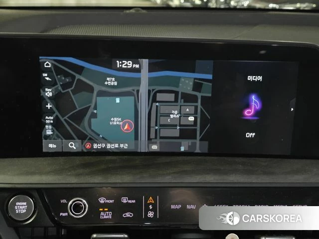 Kia K8 Hybrid 2022 Черный из Кореи, фото 2