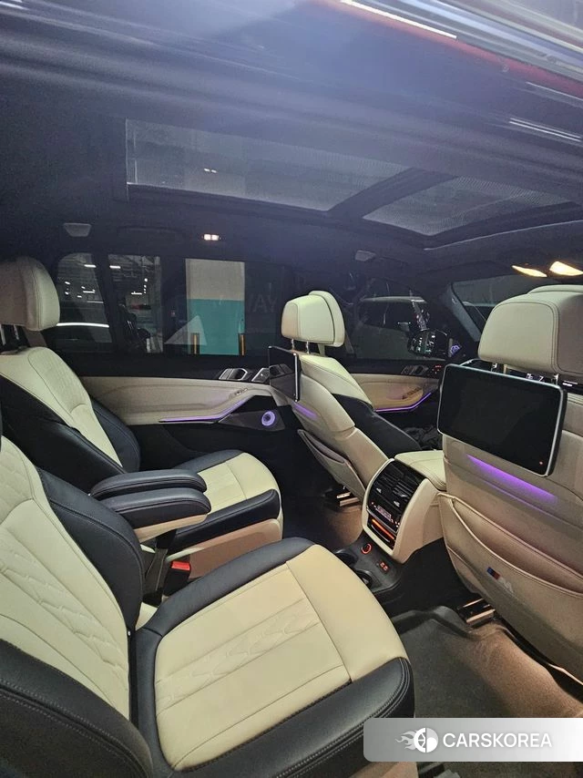 BMW X7 (G07) 2021 Синий из Кореи, фото 2