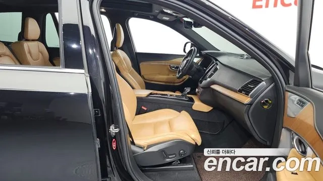 Volvo XC90 second Generation 2019 Черный из Кореи, фото 2