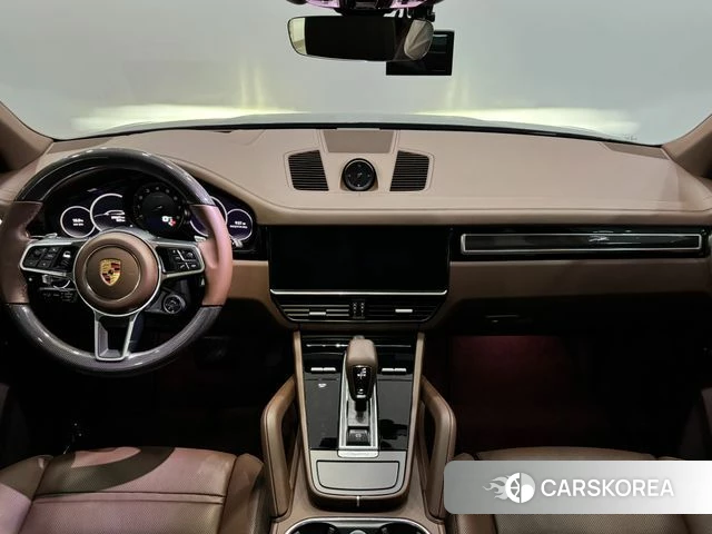 Porsche Cayenne (PO536) 2023 Черный из Кореи, фото 2