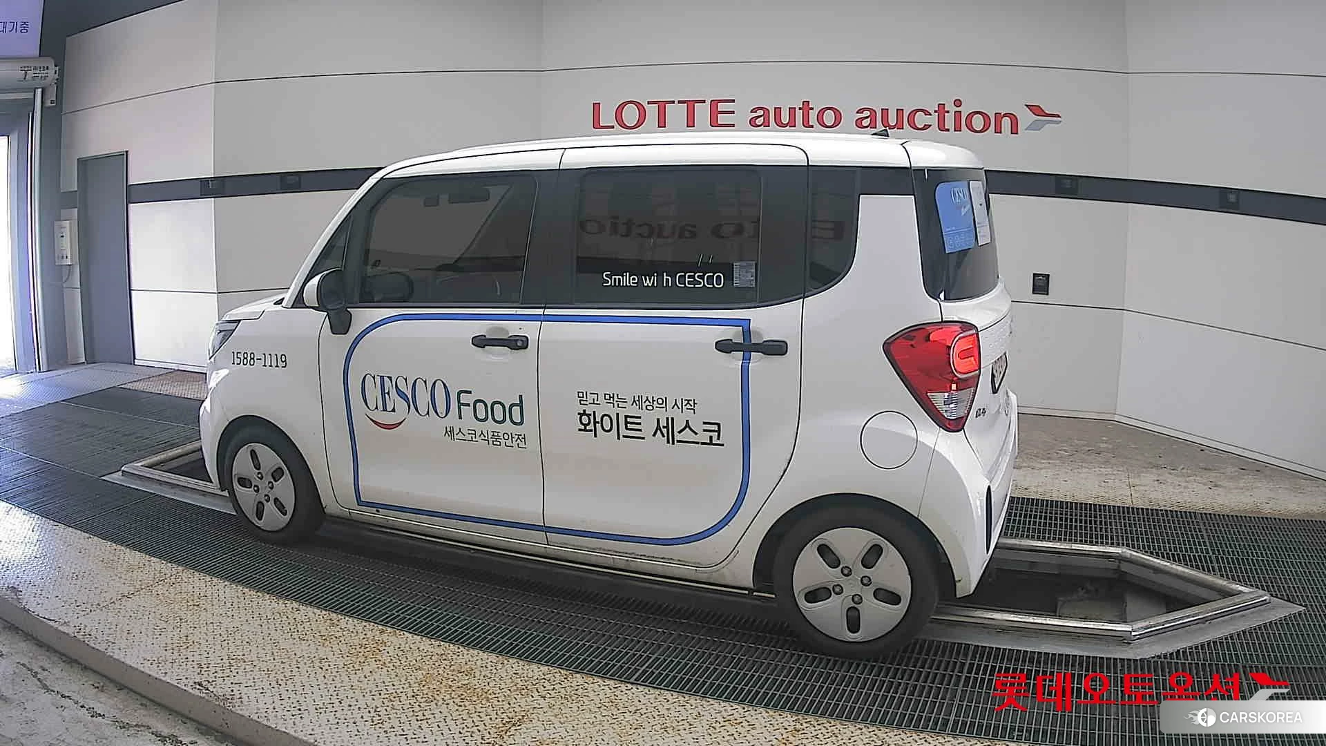 Kia Ray 2022 Clear White из Кореи, фото 2