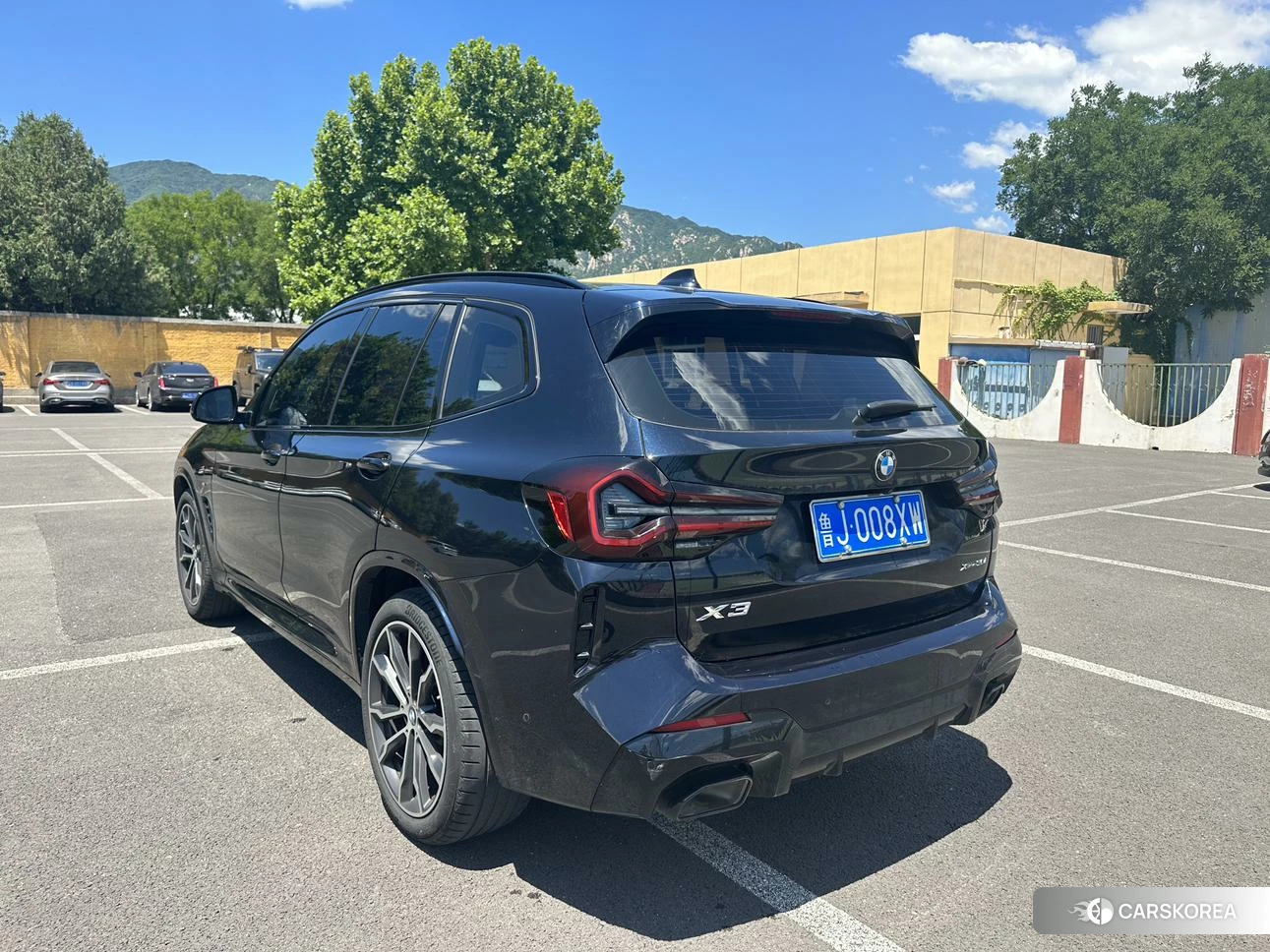 BMW X3 2023 Синий из Китая, фото 2