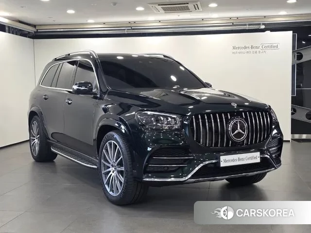 Mercedes-Benz GLS - Class X167 2022 Темно-зеленый из Кореи, фото 2