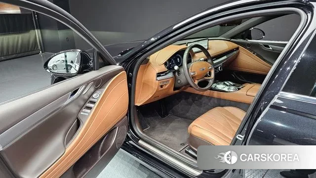 Genesis G80 (RG3) 2021 Черный из Кореи, фото 2