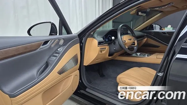 Genesis G80 (RG3) 2023 Черный из Кореи, фото 2