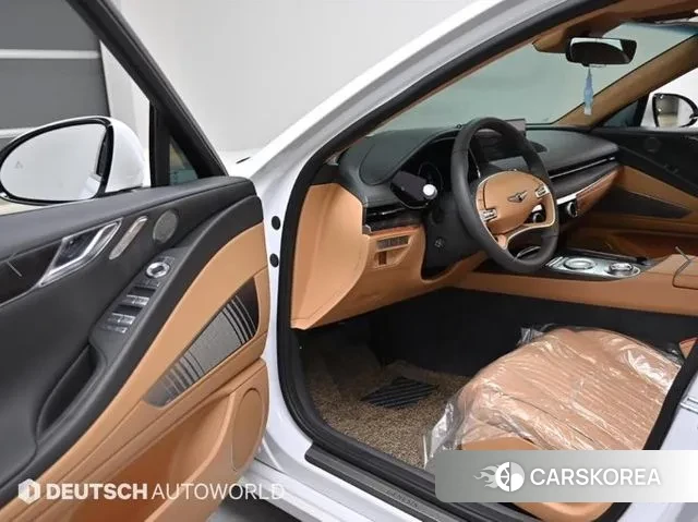 Genesis G80 (RG3) 2022 Белый из Кореи, фото 2