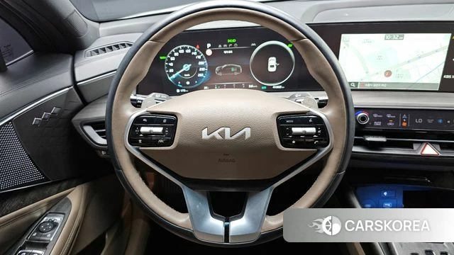 Kia K8 Hybrid 2022 Белый из Кореи, фото 2
