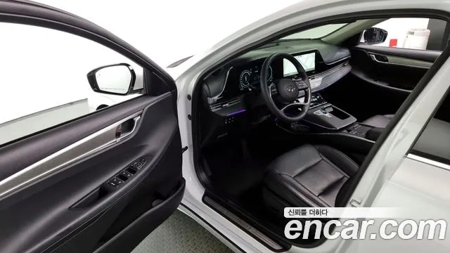 Hyundai The New Grandeur IG Hybrid 2022 Белый из Кореи, фото 2