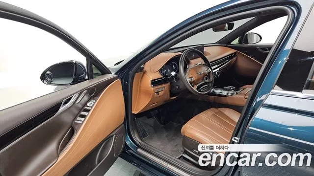 Genesis G80 (RG3) 2022 Синий из Кореи, фото 2