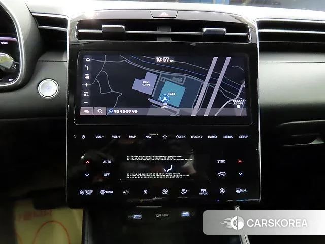 Hyundai Tucson Hybrid (NX4) 2022 Белый из Кореи, фото 2