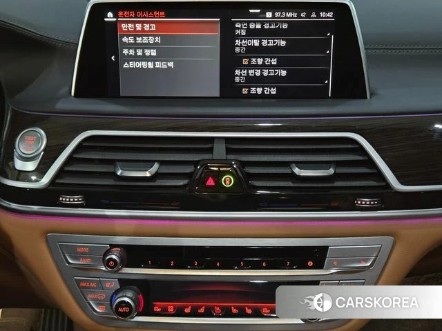 BMW 7 Series (G11) 2022 Черный из Кореи, фото 2