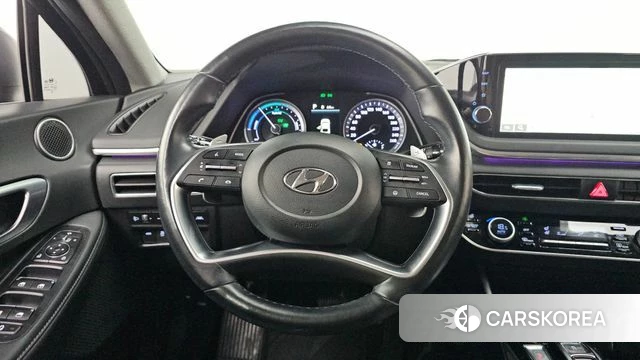 Hyundai Sonata Hybrid (DN8) 2022 Черный из Кореи, фото 2