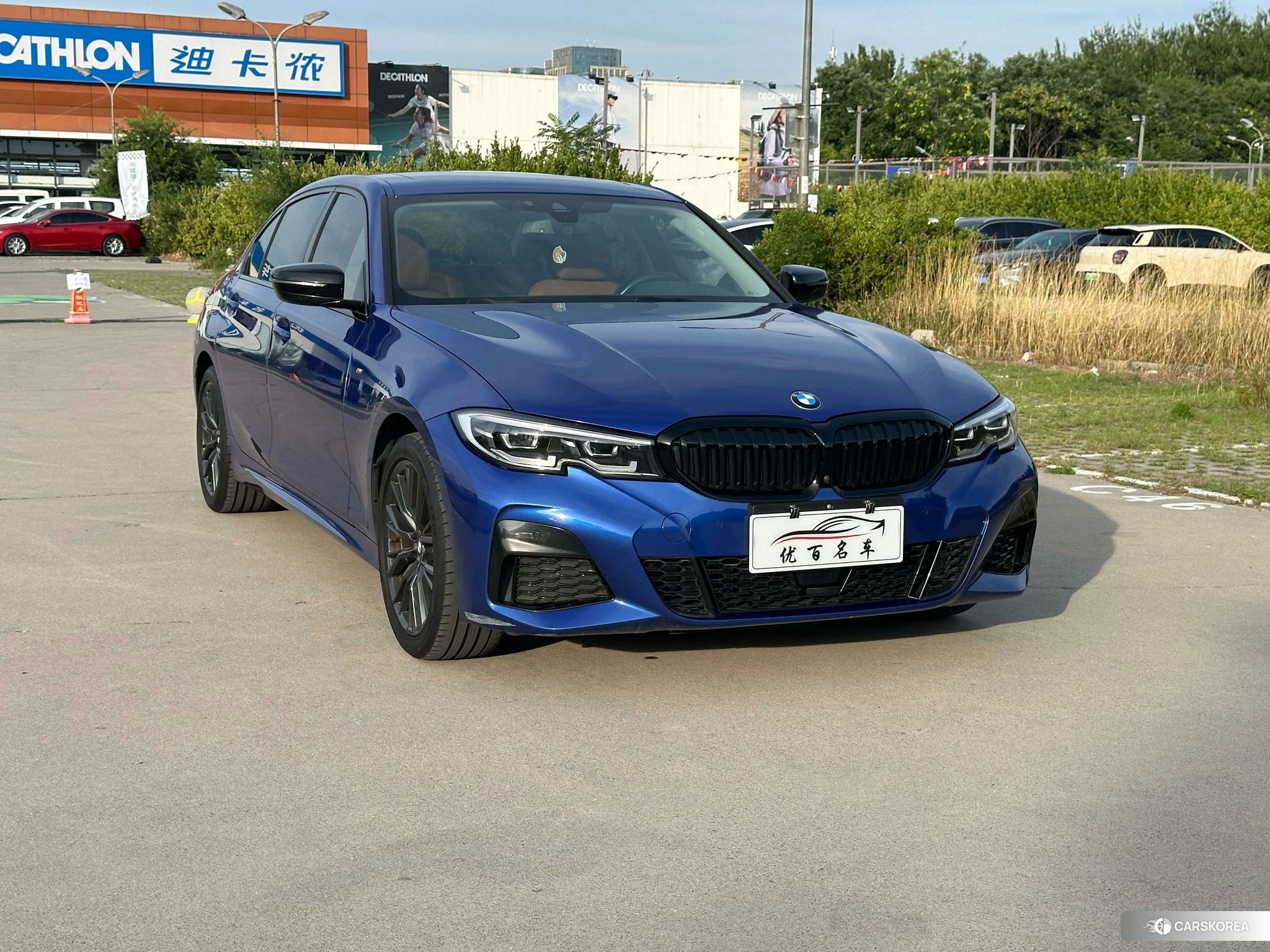 BMW 3 series 2021 Синий из Китая, фото 2